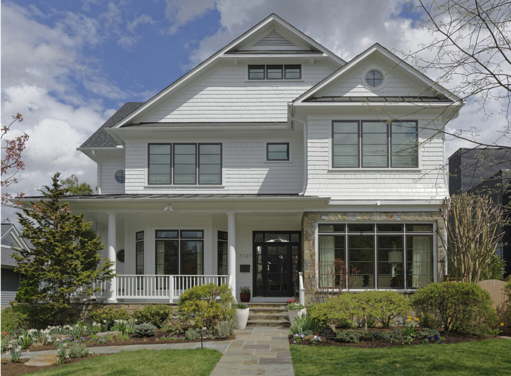 Chevy Chase Renovation | Exterior Elevations