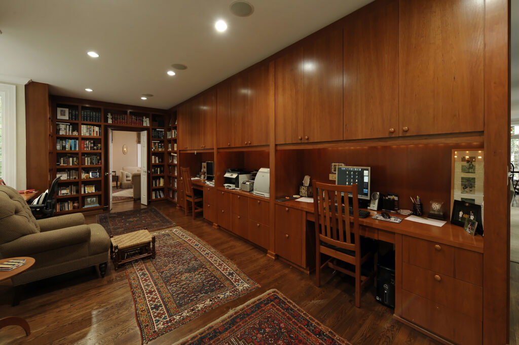 Great Falls VA Whole House Renovation Office | Offices & Libraries