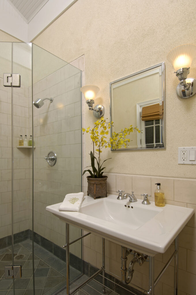Washington DC Pool House Addition Bathroom | Primary Baths & Bathrooms