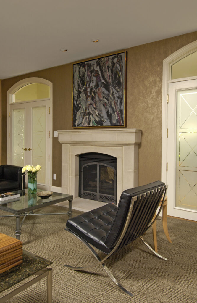 Bethesda MD Build Renovation Addition Living Room | Fireplaces
