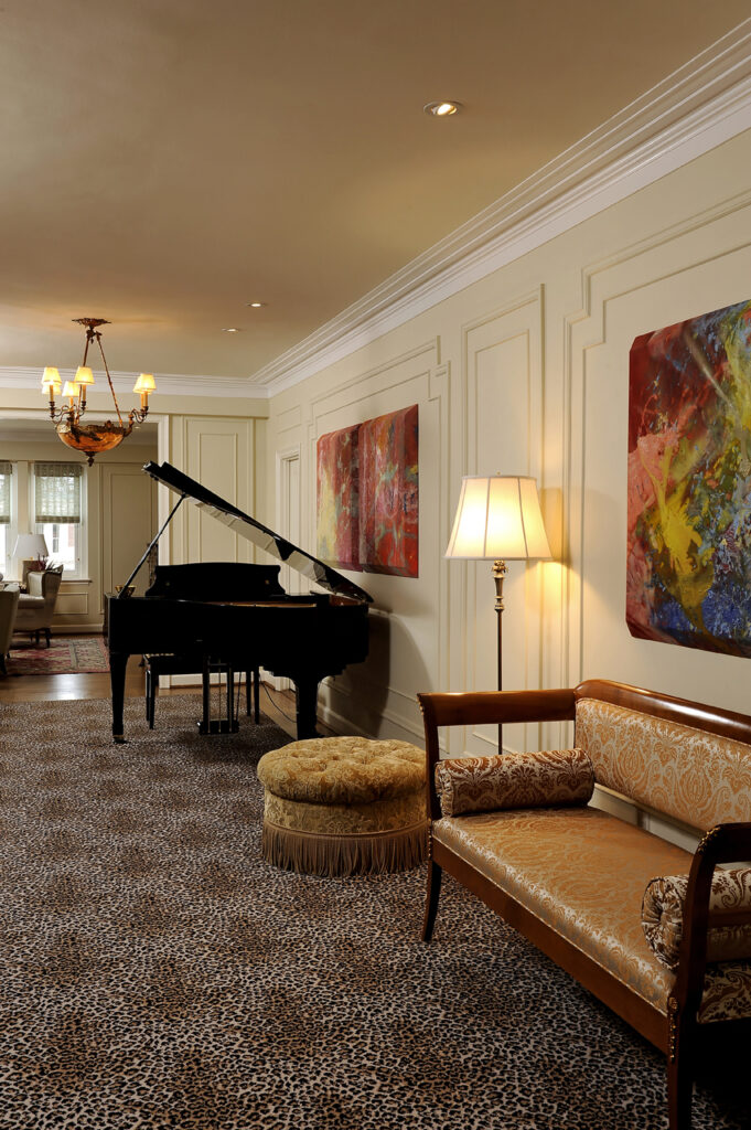 Washington DC Condo Renovation Piano Room | Condominiums
