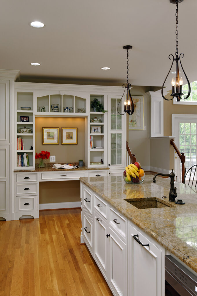 Great Falls VA Kitchen Renovation Desk | Kitchens, Breakfast & Dining Rooms