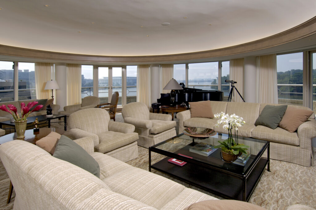 Washington DC Condo Renovation Living Room | Condominiums