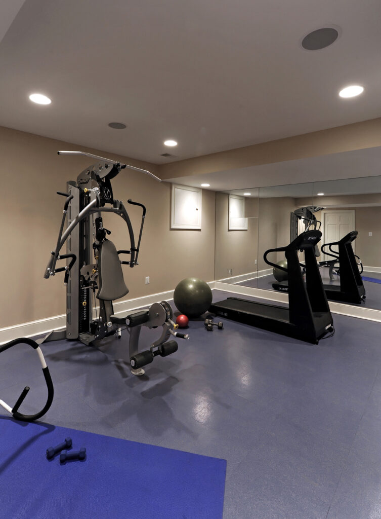 Great Falls VA Renovation Home Gym | Kids' Spaces & Specialty Rooms