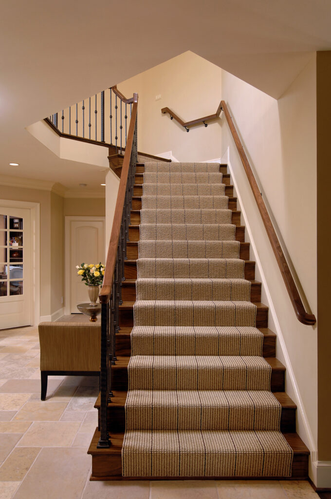 Potomac MD Renovation Staircase | Family Foyers, Entryways & Stairs