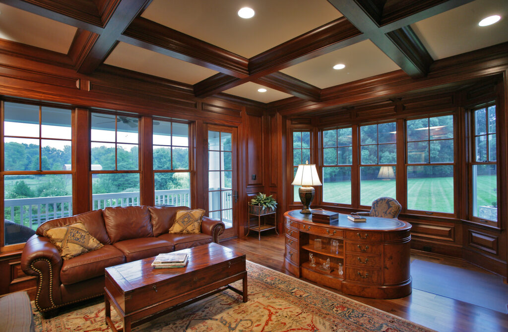 Great Falls VA Traditional Home Office | Classic / Traditional