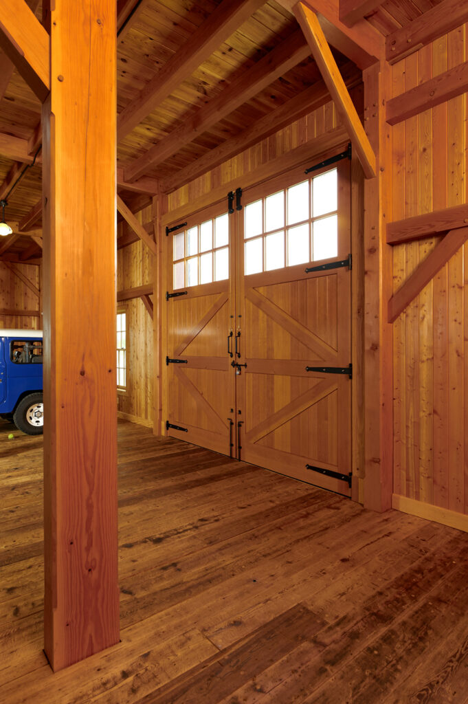 Timberframe Barn Door | Garages