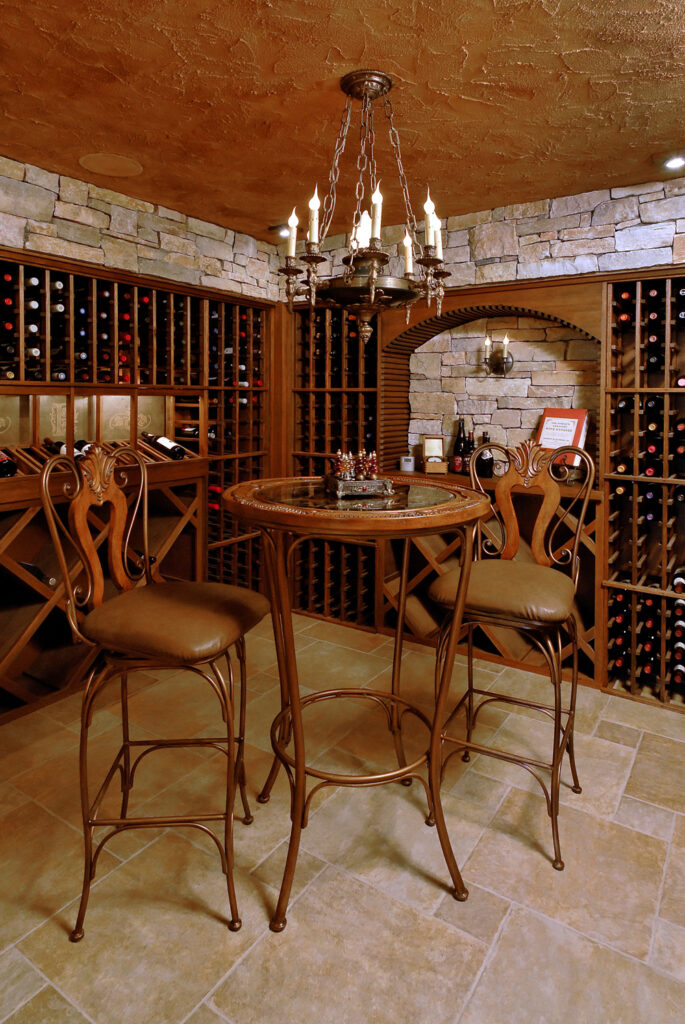 Arlington VA Renovation Wine Tasting Room | Bars & Wine Rooms