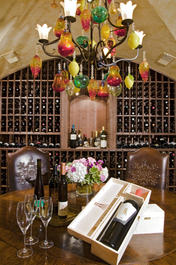 Potomac MD Wine Tasting Room | Rustic / Timberframe