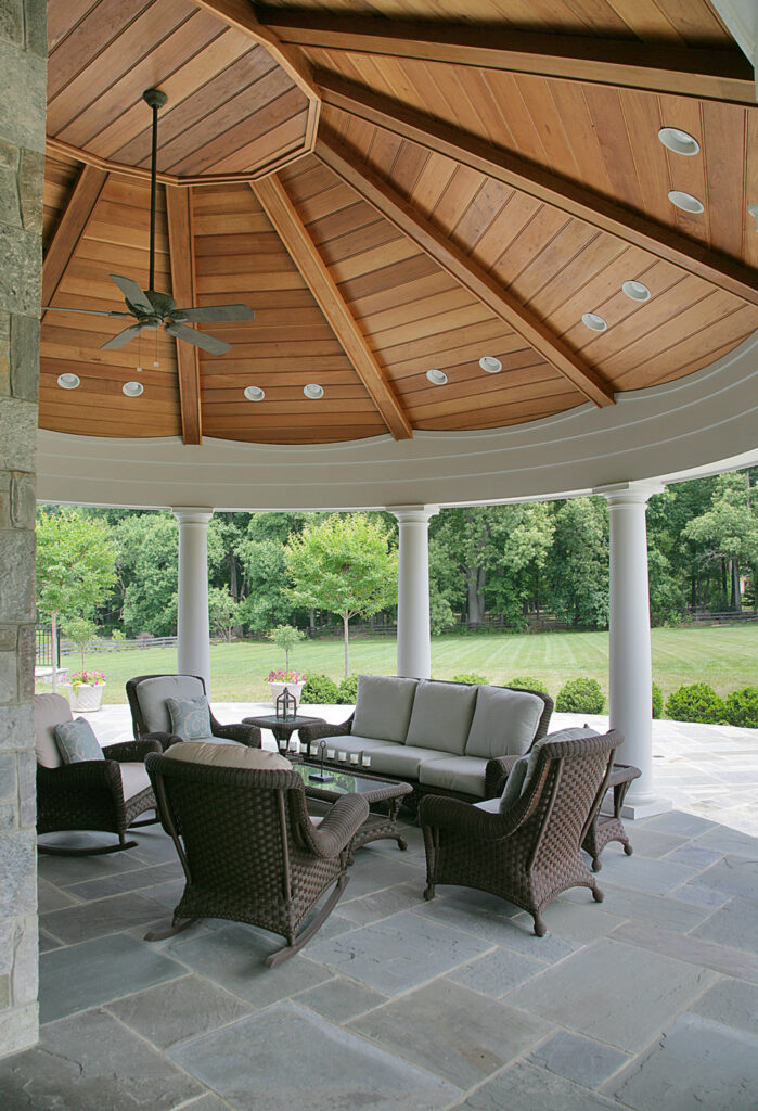 Great Falls VA Traditional Outdoor Room | Classic / Traditional