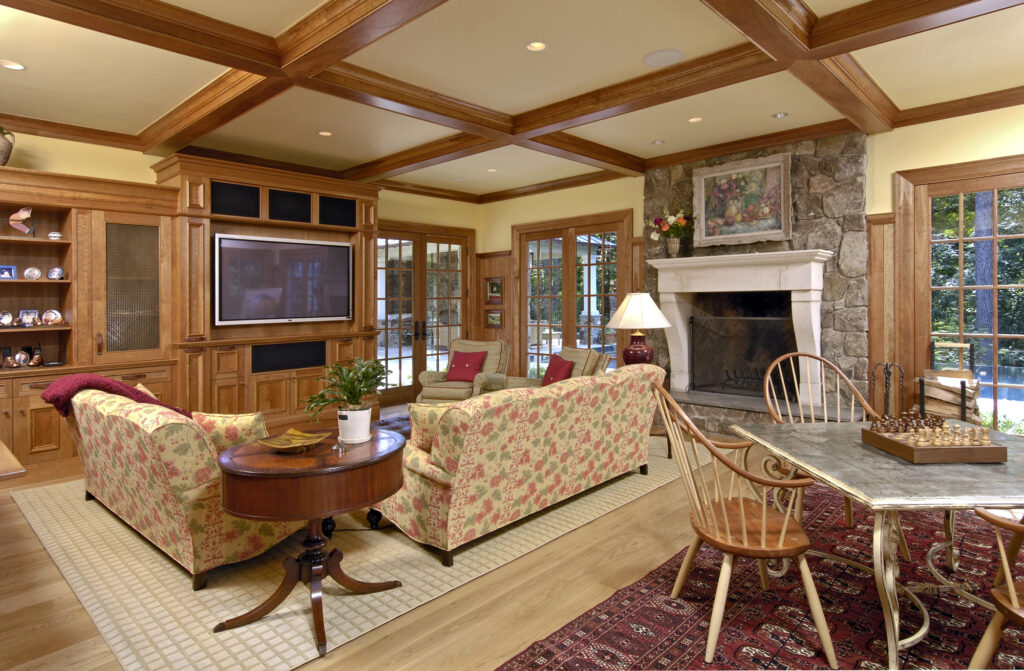 Arlington VA Family Room | Fireplaces