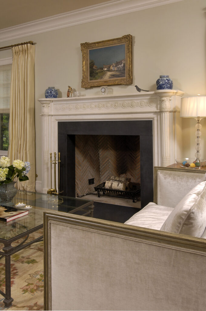 Arlington VA Living Room Fireplace | Fireplaces