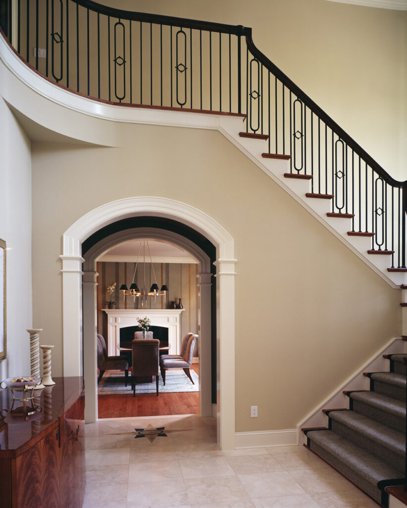 Great Falls VA Traditional Staircase | Family Foyers, Entryways & Stairs