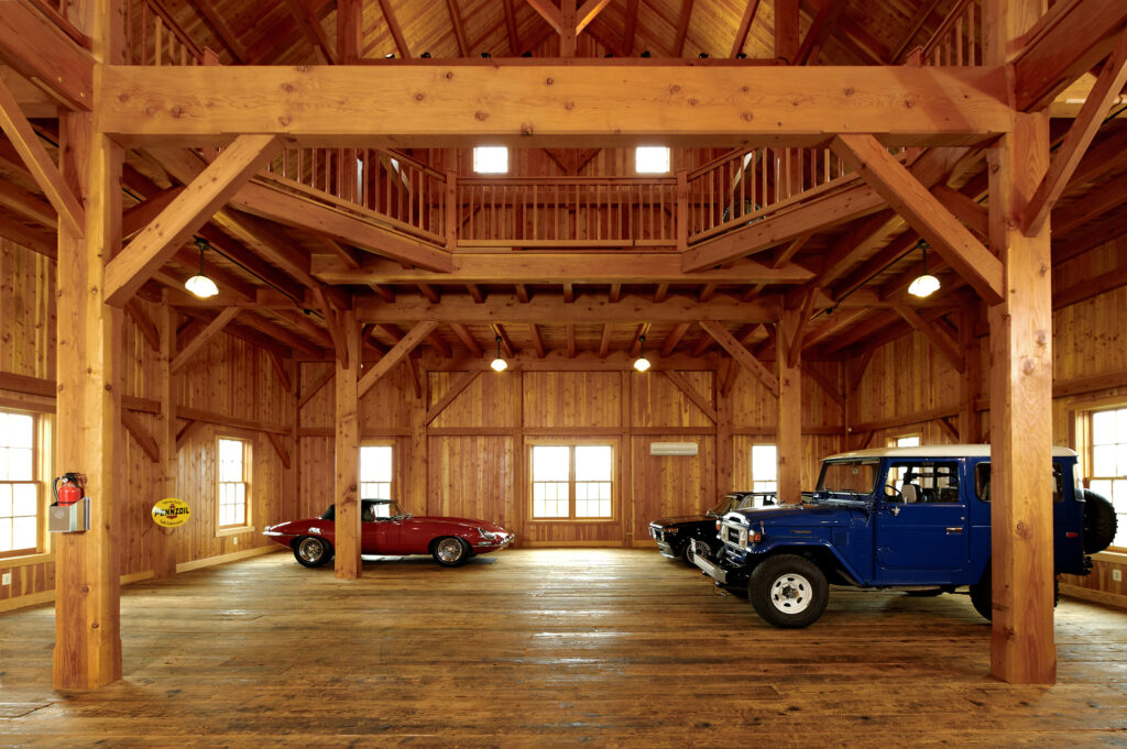 Timberframe Car Barn | Garages