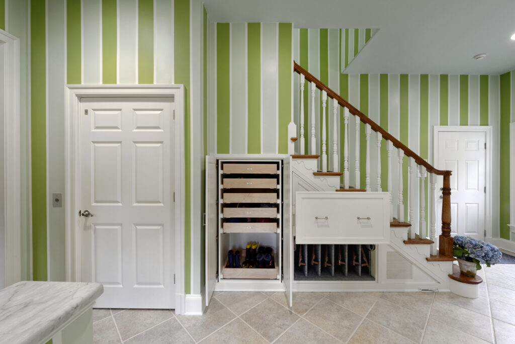 McLean VA Traditional Under Stair Storage | Classic / Traditional