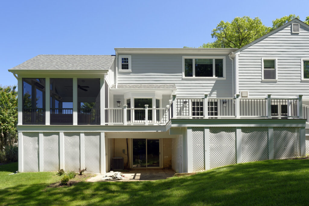 BOWA Design Build Screened In Porch and Deck in Vienna, VA | Screened-In Rooms