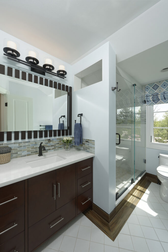 McLean, Virginia Design Build Bathroom Renovation | Transitional