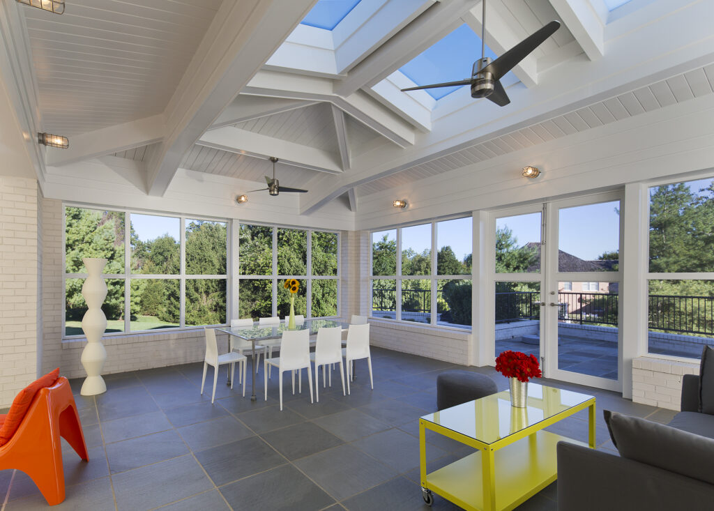 Screen Porch Addition in Potomac MD | Contemporary / Modern