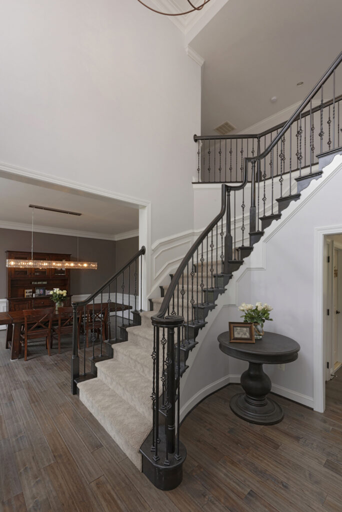 BOWA Fairfax Station Design Build Remodel | Family Foyers, Entryways & Stairs