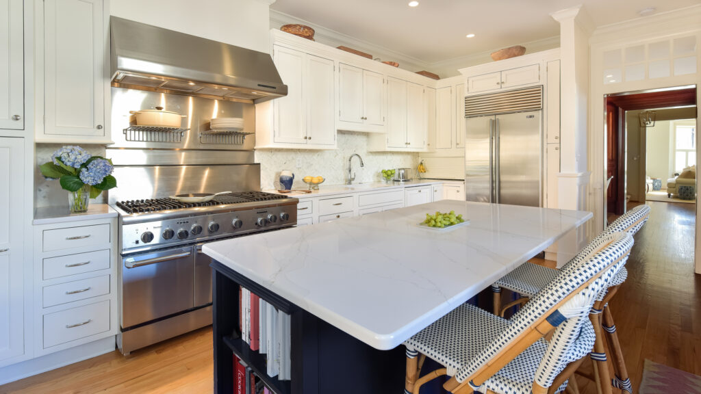 DC Rowhome Design - Kitchen Master Suite Remodel - End Unit Townhome DC | Transitional