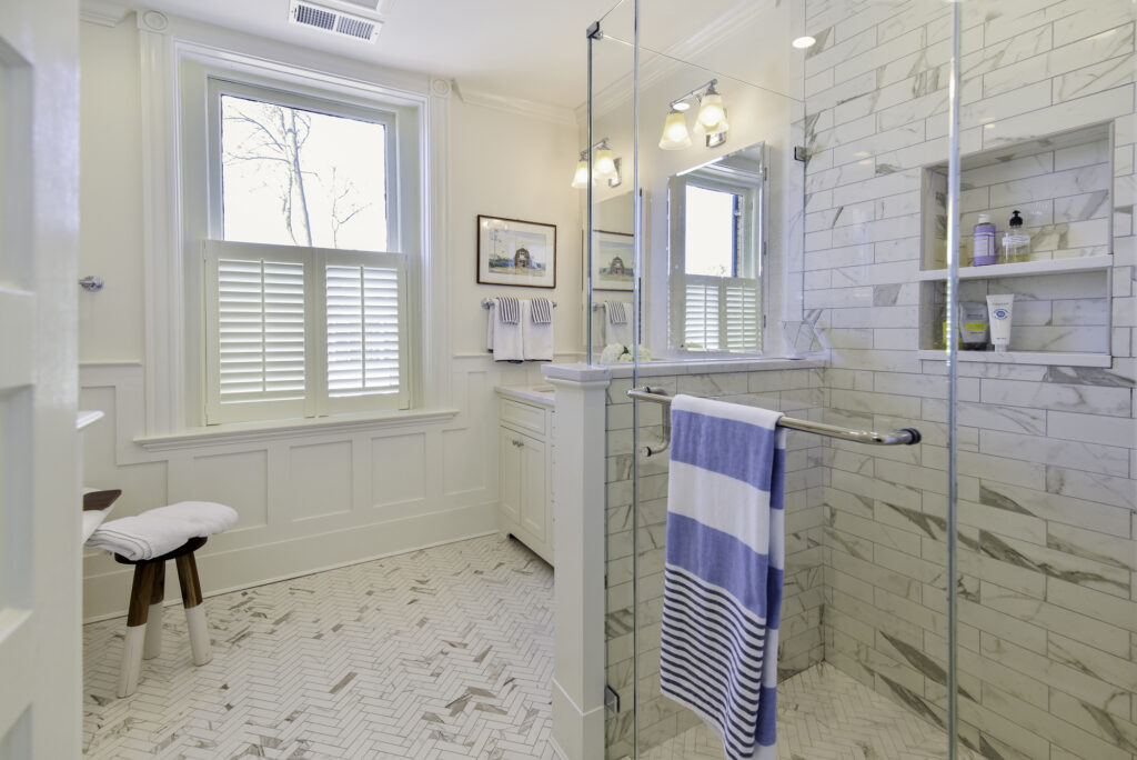 DC Rowhome Design - Kitchen Master Suite Remodel - End Unit Townhome DC | Primary Baths & Bathrooms