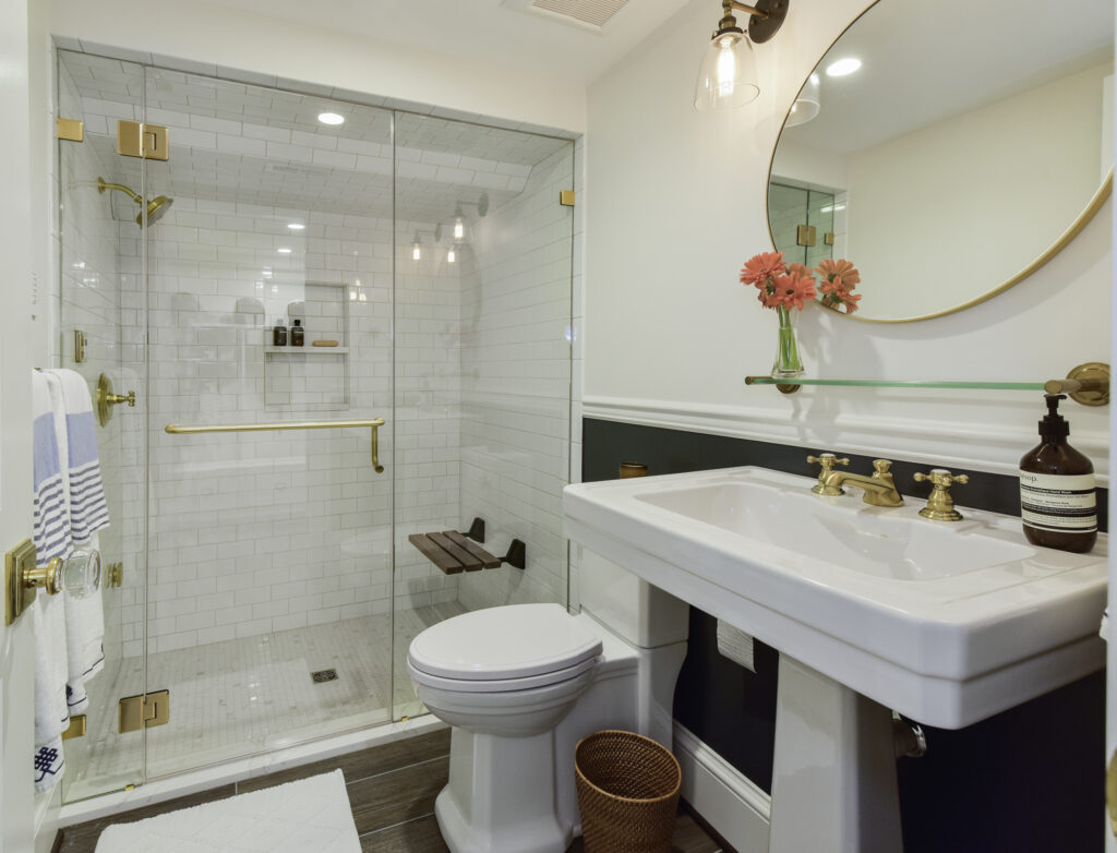 DC Rowhome Design - Kitchen Master Suite Remodel - End Unit Townhome DC | Primary Baths & Bathrooms