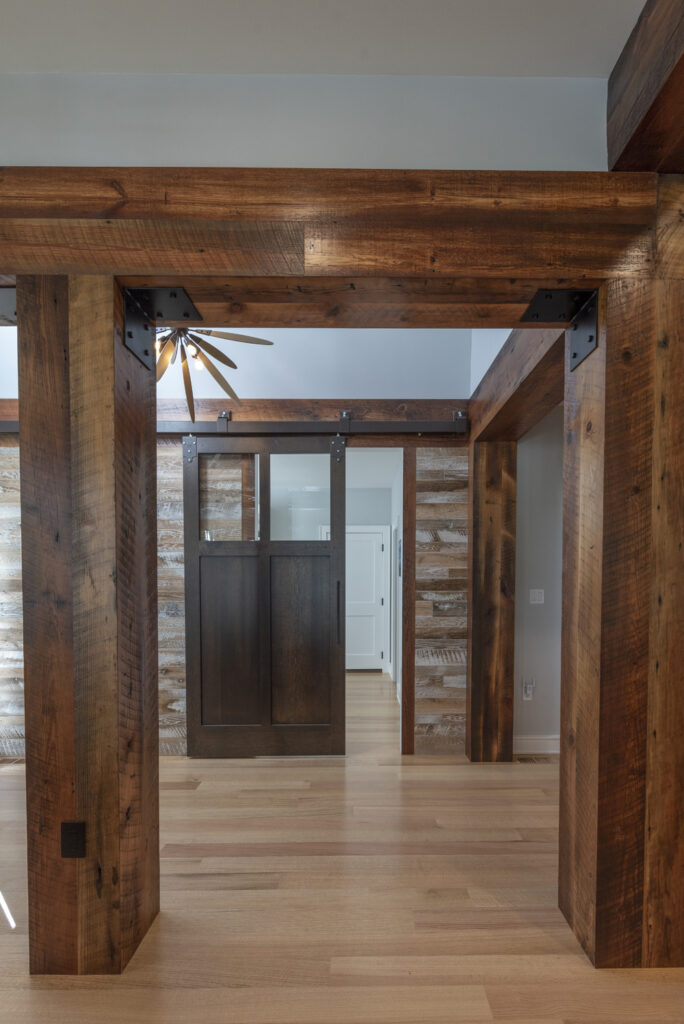 Leesburg Kitchen Renovation - Industrial Loft Kitchen Design - Client Experience  | Rustic / Timberframe