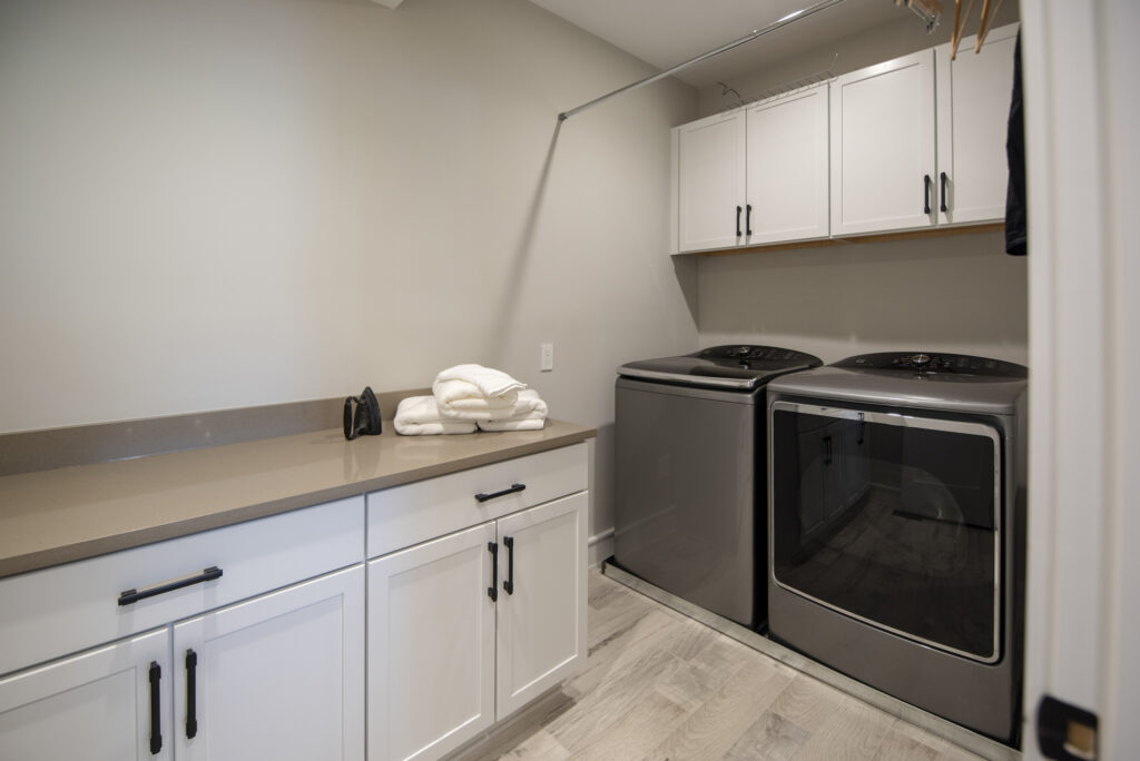 Leesburg Kitchen Renovation - Industrial Loft Kitchen Design - Client Experience  | Laundry Rooms