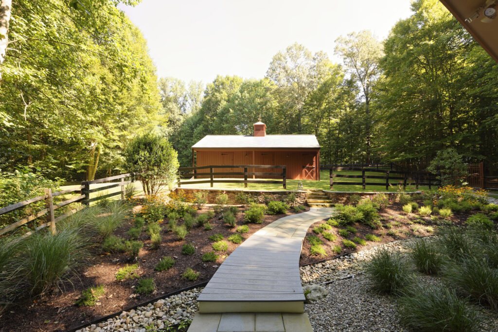 Great Falls Pool Design - Pool House Addition - Backyard Design | Landscapes / Hardscapes