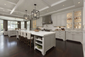 Properly executed design solutions in kitchens