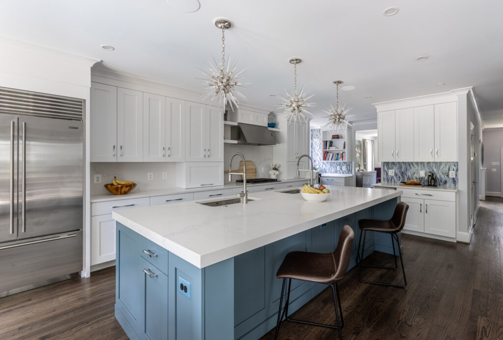 Stunning First-Floor Renovation in Colonial Village, DC | Kitchens, Breakfast & Dining Rooms
