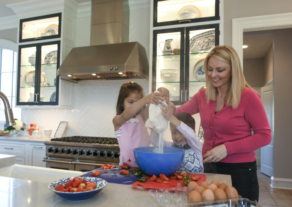 psychology behind home remodeling, cooking with children
